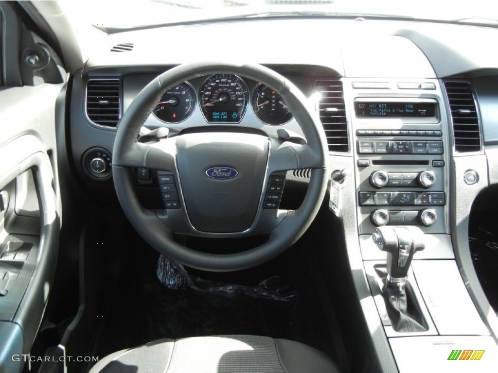 2012 Ford Taurus SEL Charcoal Black Dashboard Photo #58503383