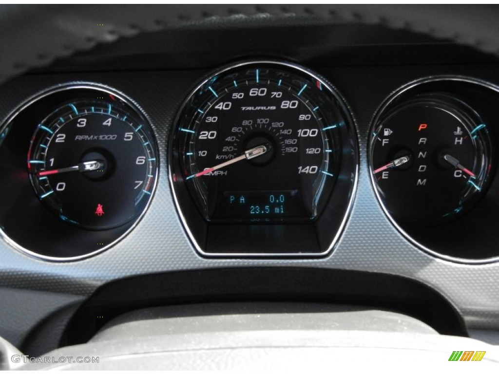2012 Ford Taurus SEL Gauges Photo #58503394