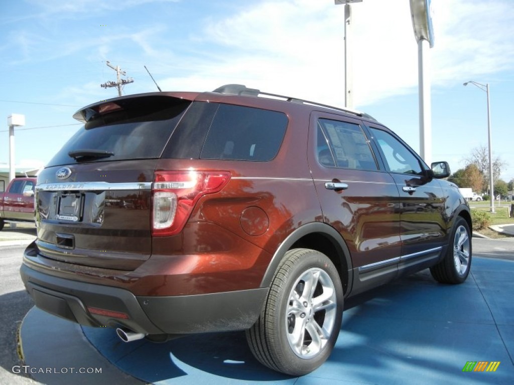 Cinnamon Metallic 2012 Ford Explorer Limited Exterior Photo #58503566