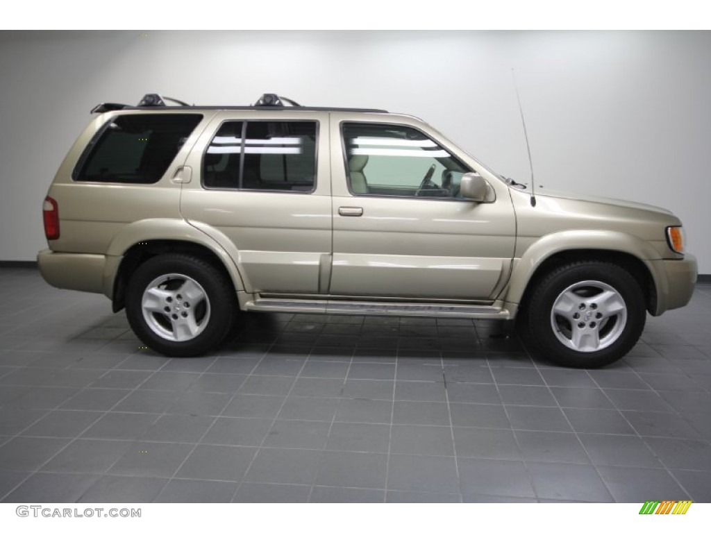2002 QX4  - Golden Sand Metallic / Stone Beige photo #8