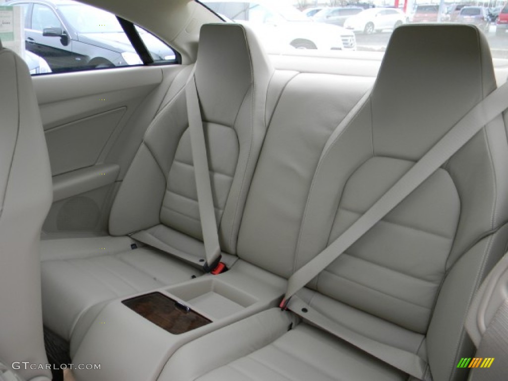 Almond/Mocha Interior 2012 Mercedes-Benz E 550 Coupe Photo #58504679