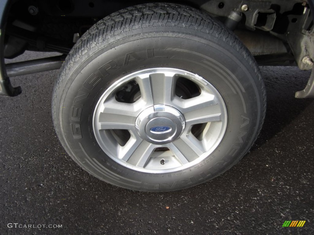 2005 Ford F150 XLT SuperCab Wheel Photo #58505459