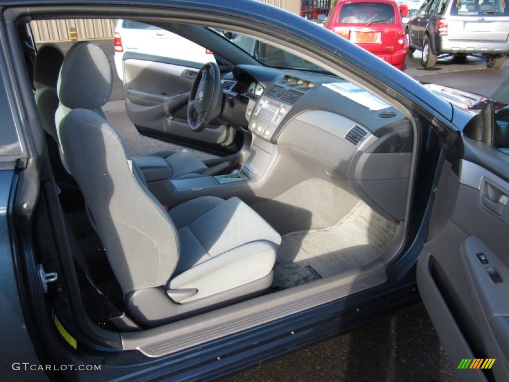 2005 Solara SE Coupe - Oceanus Blue Pearl / Dark Stone photo #16