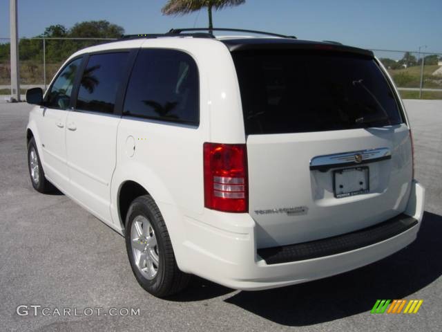 2008 Town & Country Touring Signature Series - Stone White / Medium Slate Gray/Light Shale photo #4