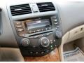 2005 Honda Accord Ivory Interior Audio System Photo