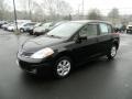 2009 Super Black Nissan Versa 1.8 SL Hatchback  photo #1