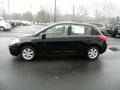 2009 Super Black Nissan Versa 1.8 SL Hatchback  photo #2