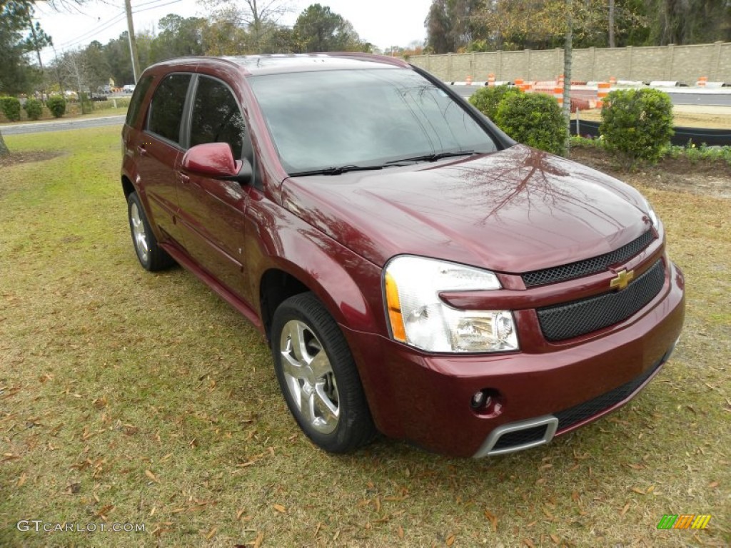 2008 Equinox Sport - Deep Ruby Red Metallic / Ebony photo #1