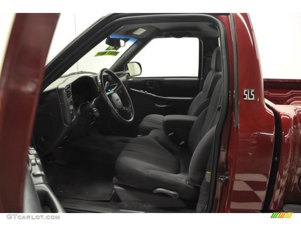 Graphite Interior 2003 GMC Sonoma SLS Regular Cab Photo #58509599