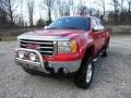 2012 Fire Red GMC Sierra 1500 SLE Crew Cab 4x4  photo #3