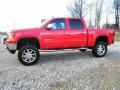 2012 Fire Red GMC Sierra 1500 SLE Crew Cab 4x4  photo #4
