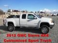 2012 Summit White GMC Sierra 1500 SLE Extended Cab 4x4  photo #1