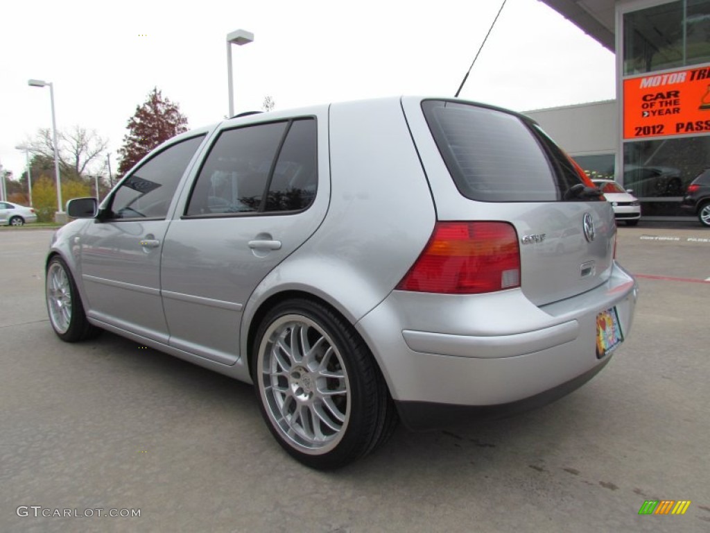2003 Golf GLS 4 Door - Reflex Silver / Black photo #3