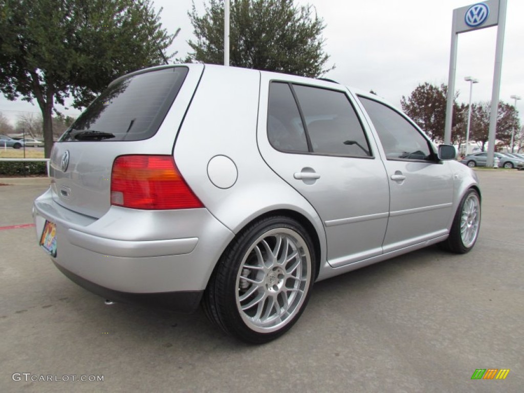 2003 Golf GLS 4 Door - Reflex Silver / Black photo #5
