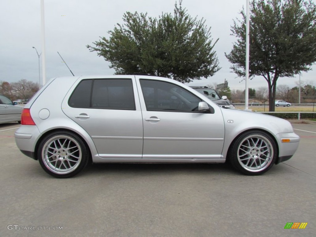 Reflex Silver 2003 Volkswagen Golf GLS 4 Door Exterior Photo #58511456