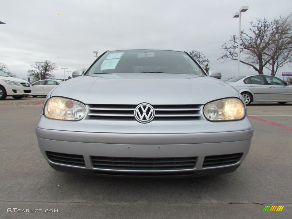 2003 Golf GLS 4 Door - Reflex Silver / Black photo #8