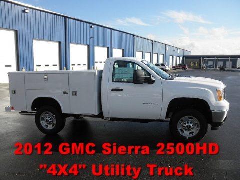 2012 GMC Sierra 2500HD Regular Cab Utility Truck 4x4 Data, Info and Specs