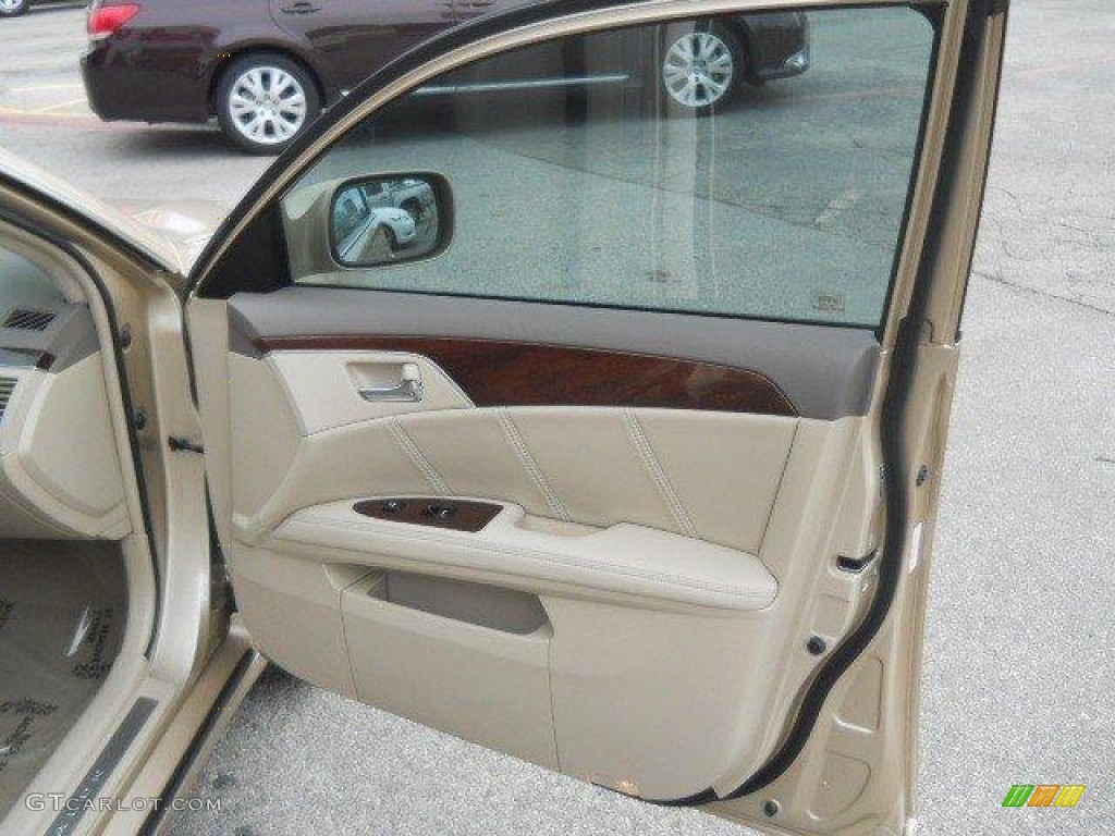 2010 Toyota Avalon Limited Ivory Door Panel Photo #58512030