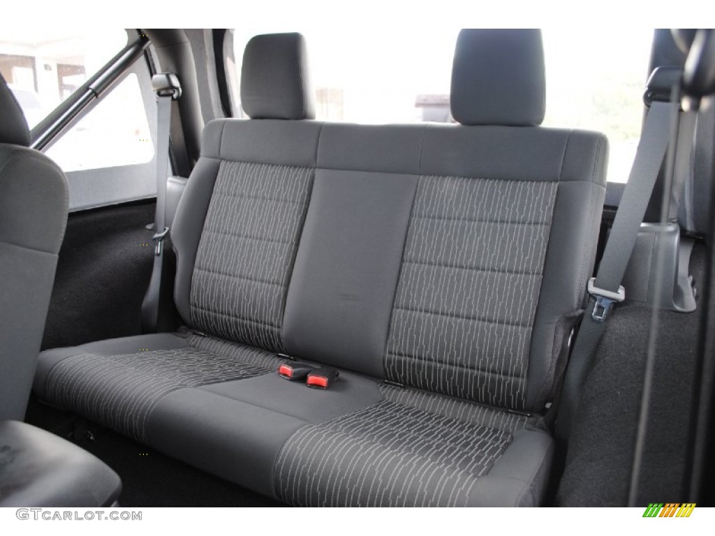 Black Interior 2011 Jeep Wrangler Sport S 4x4 Photo #58512170