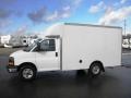 Summit White 2012 GMC Savana Cutaway 3500 Commercial Moving Truck Exterior