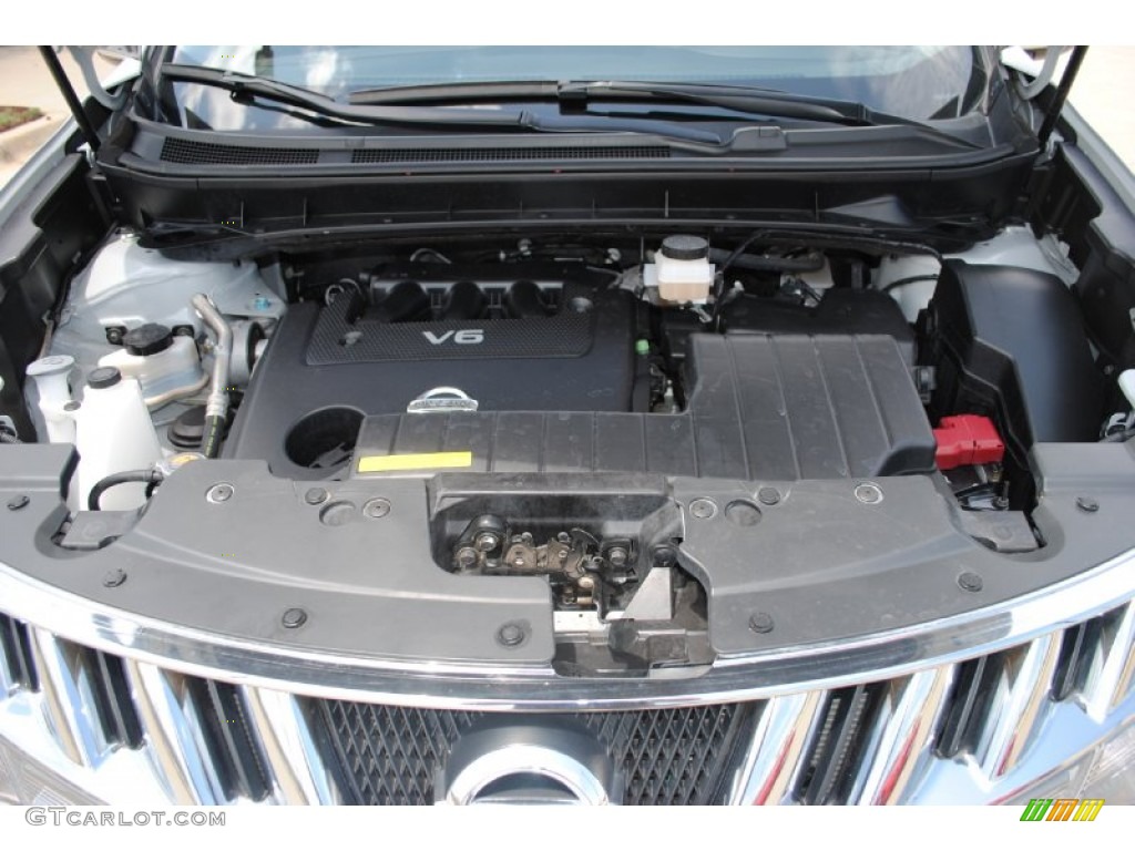 2010 Nissan Murano SL 3.5 Liter DOHC 24-Valve CVTCS V6 Engine Photo #58512533