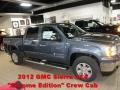 2012 Stealth Gray Metallic GMC Sierra 1500 SLE Crew Cab 4x4  photo #1