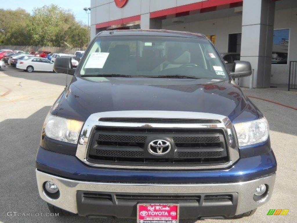 2010 Tundra TRD Double Cab - Nautical Blue Metallic / Graphite Gray photo #2