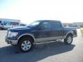 2010 Dark Blue Pearl Metallic Ford F150 Lariat SuperCrew 4x4  photo #5