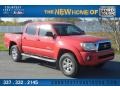 2007 Radiant Red Toyota Tacoma V6 SR5 PreRunner Double Cab  photo #1