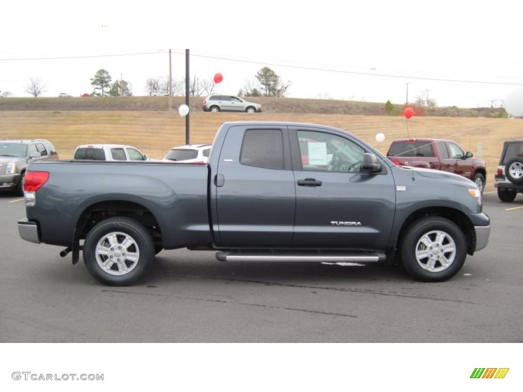 2008 Tundra SR5 Double Cab - Slate Gray Metallic / Graphite Gray photo #6