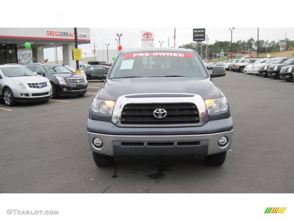 2008 Tundra SR5 Double Cab - Slate Gray Metallic / Graphite Gray photo #8