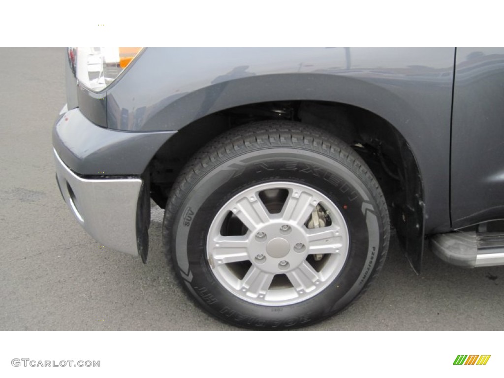 2008 Tundra SR5 Double Cab - Slate Gray Metallic / Graphite Gray photo #10