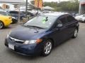 2007 Royal Blue Pearl Honda Civic EX Sedan  photo #3