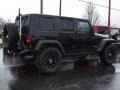 2010 Black Jeep Wrangler Unlimited Rubicon 4x4  photo #3