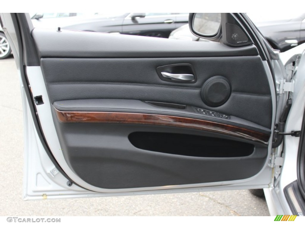 2011 3 Series 335d Sedan - Titanium Silver Metallic / Black photo #9