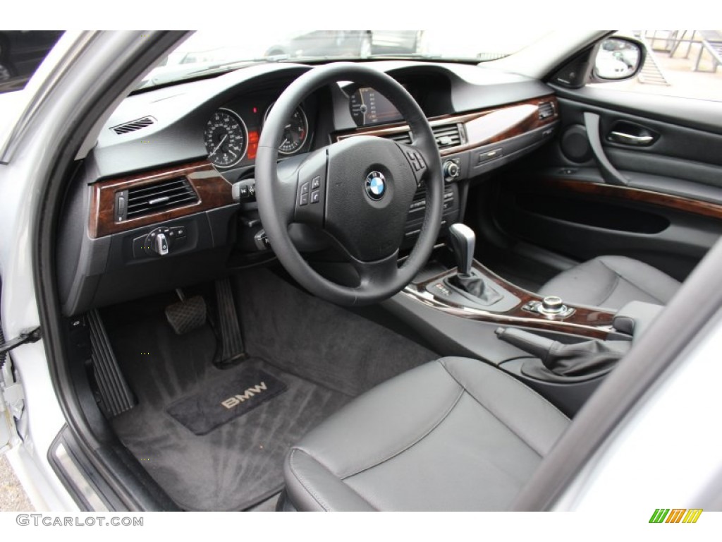 2011 3 Series 335d Sedan - Titanium Silver Metallic / Black photo #10