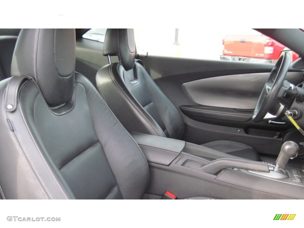 Black Interior 2010 Chevrolet Camaro LT Coupe Photo #58516979
