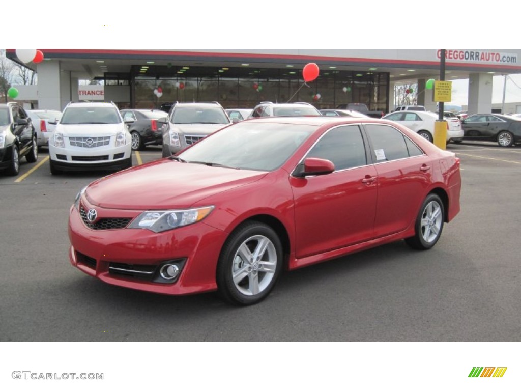 Barcelona Red Metallic Toyota Camry