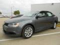 2012 Platinum Gray Metallic Volkswagen Jetta SE Sedan  photo #3