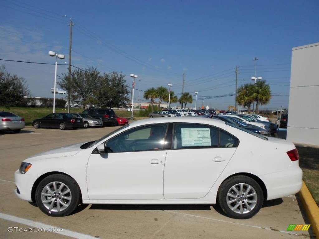 Candy White 2012 Volkswagen Jetta SE Sedan Exterior Photo #58517651