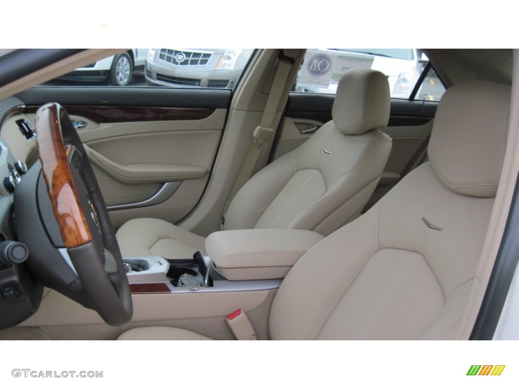 Cashmere/Cocoa Interior 2012 Cadillac CTS 3.6 Sedan Photo #58517840