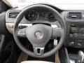 Cornsilk Beige Steering Wheel Photo for 2012 Volkswagen Jetta #58520165