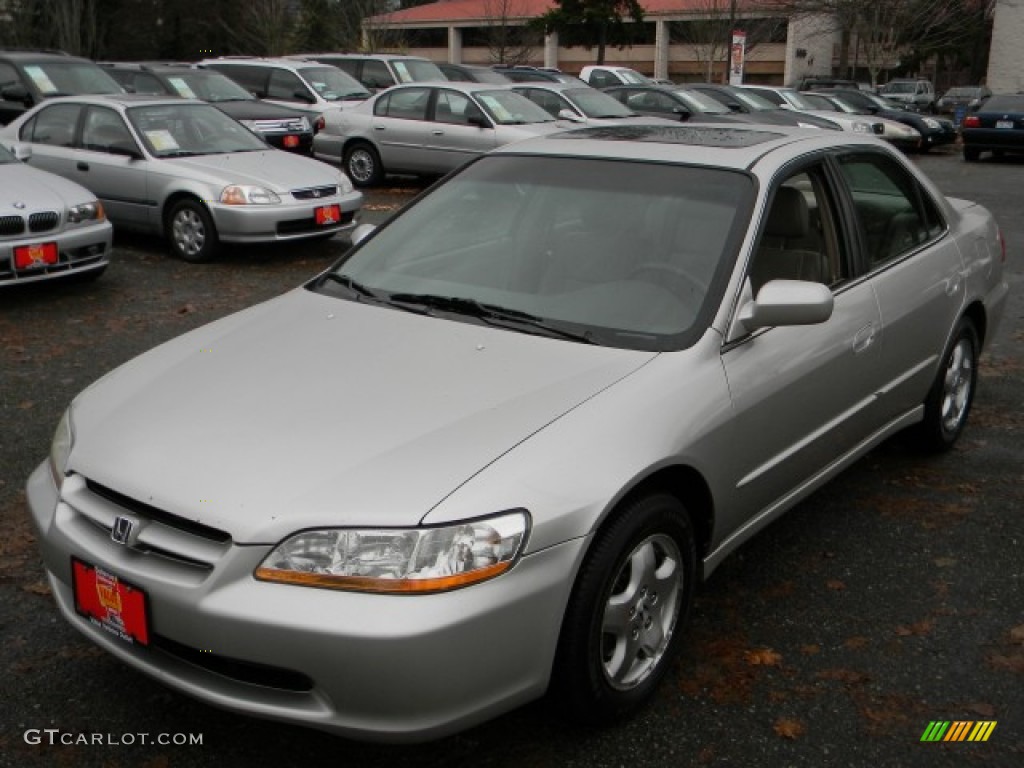 1998 Accord EX V6 Sedan - Heather Mist Metallic / Ivory photo #1