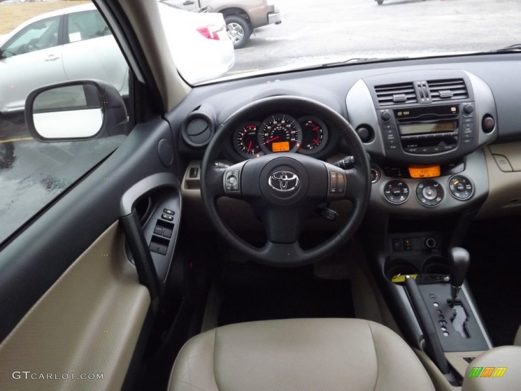 2011 RAV4 Limited - Super White / Sand Beige photo #9