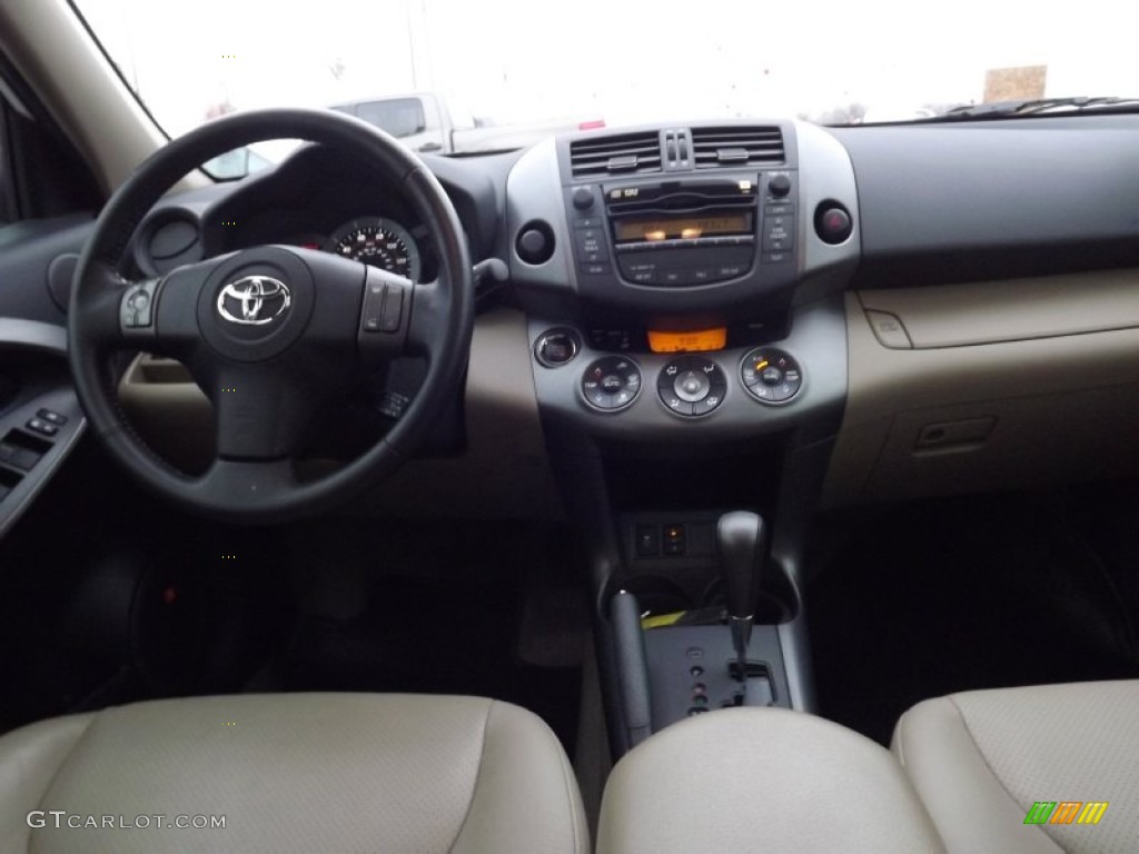 2011 RAV4 Limited - Super White / Sand Beige photo #10