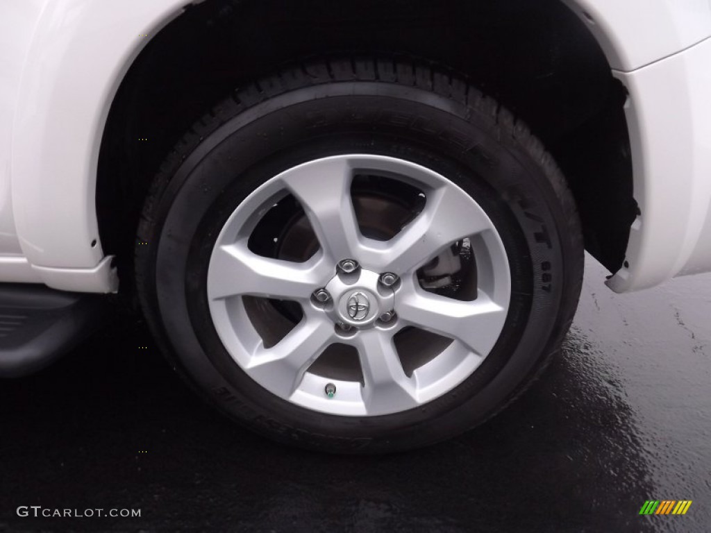 2011 RAV4 Limited - Super White / Sand Beige photo #16