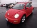 2003 Uni Red Volkswagen New Beetle GLS Coupe  photo #3