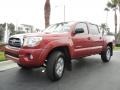 Front 3/4 View of 2010 Tacoma V6 SR5 PreRunner Double Cab