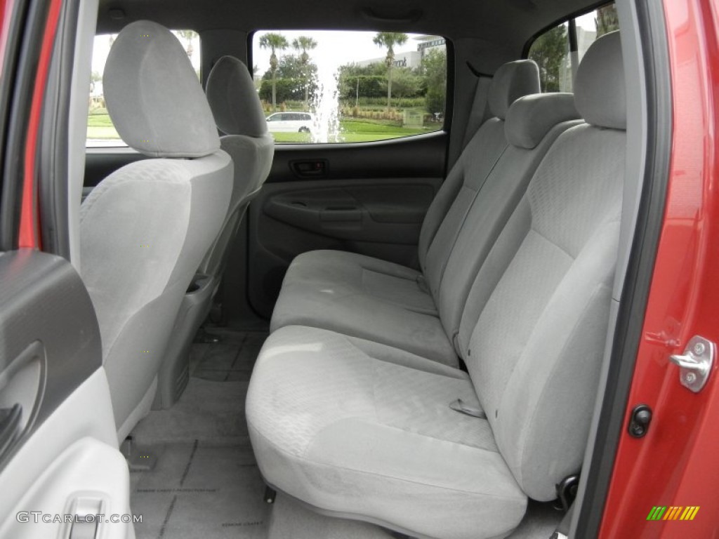 Graphite Interior 2010 Toyota Tacoma V6 SR5 PreRunner Double Cab Photo #58521707