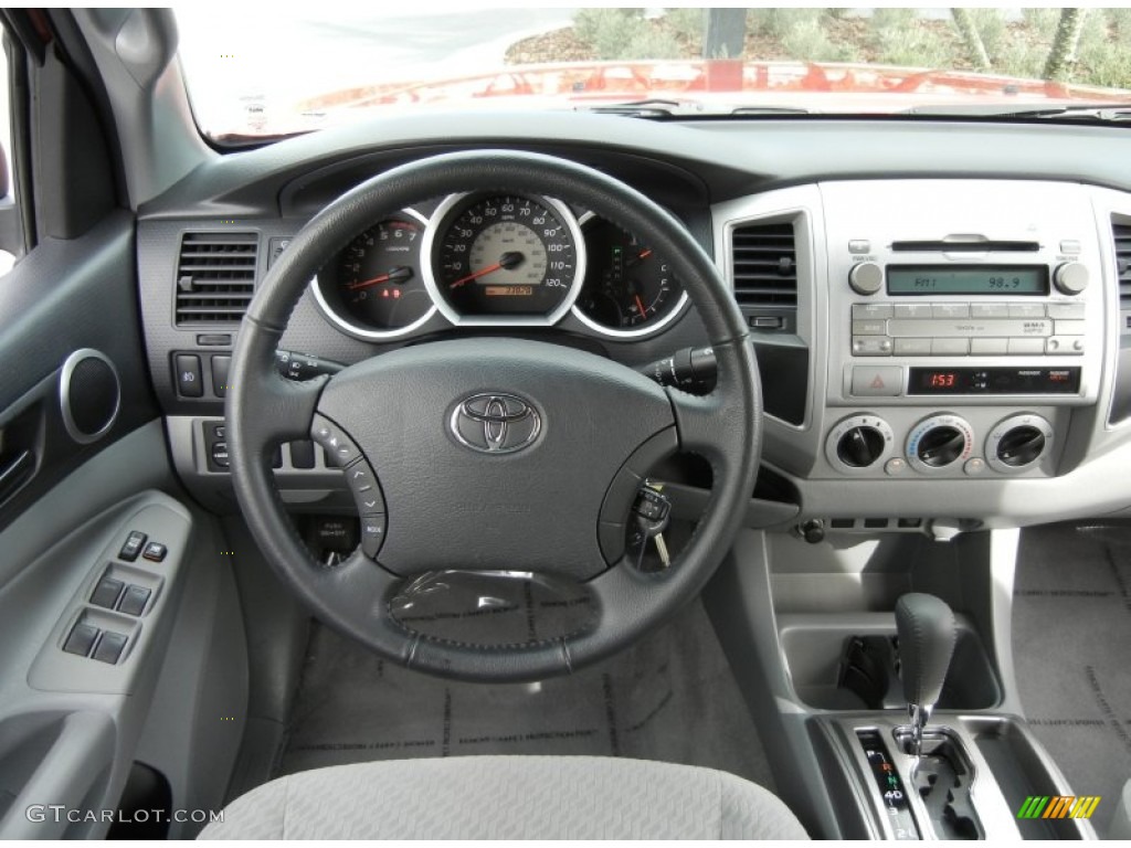 2010 Toyota Tacoma V6 SR5 PreRunner Double Cab Controls Photo #58521755